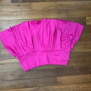 Pink shine tennis skirt